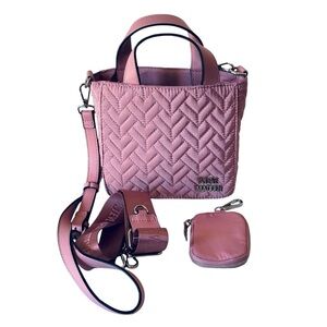 Steve Madden Pink Satchel Crossbody Bag Purse Gift